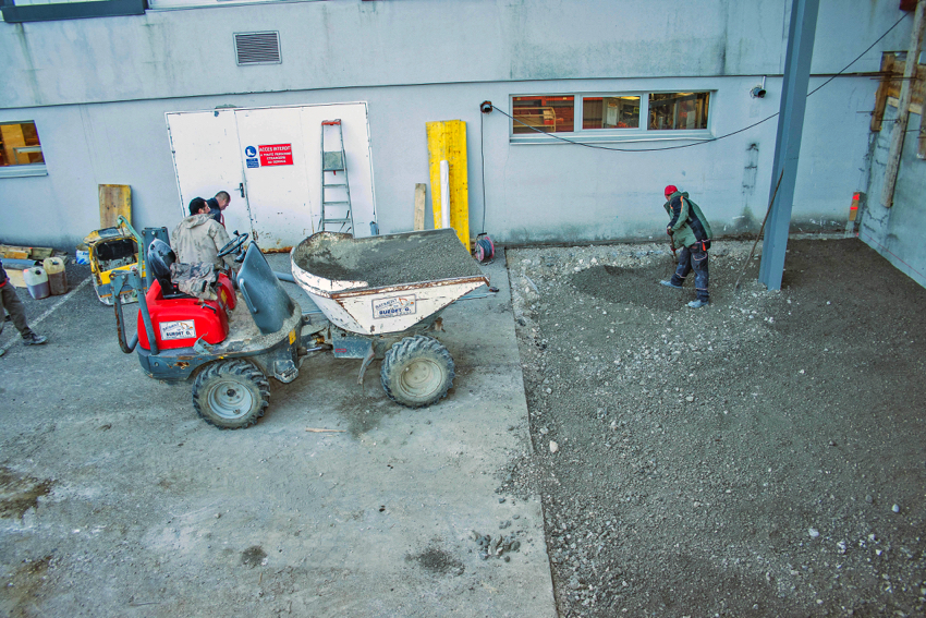 Suivi de chantier Annecy Technology (du 1er au 31 décembre)